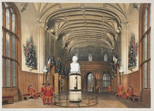 Load image into Gallery viewer, Nash, Joseph "The Guard Chamber - Mast of Victory, with bust of Lord Nelson"