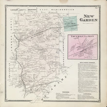 Load image into Gallery viewer, Witmer, A.R.  “New Garden, Kennett Square, Toughkenamon.” From "Atlas of Chester County"