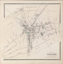 Load image into Gallery viewer, Witmer, A.R.  “Oxford.” From "Atlas of Chester County"