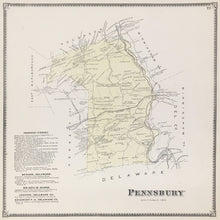 Load image into Gallery viewer, Witmer, A.R.  “Pennsbury.” From "Atlas of Chester County"