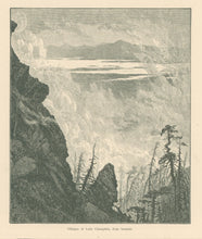 Load image into Gallery viewer, “Glimpse of Lake Champlain from Summit.”  From "Picturesque America"