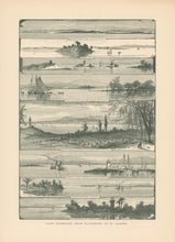 Load image into Gallery viewer, Unattributed “Lake Champlain from Plattsburg to St. Albans.”  From "Picturesque America"