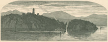 Load image into Gallery viewer, “Split Rock, Lake Champlain.”  From "Picturesque America"