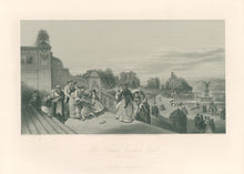 Load image into Gallery viewer, Rosenberg, C.  “The Terrace, Central Park.”   From Picturesque America