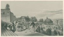 Load image into Gallery viewer, Rosenberg, C.  “The Terrace, Central Park.”   From Picturesque America