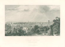 Load image into Gallery viewer, Warren, A.C.  “City of New York from Brooklyn Heights.”  From Picturesque America