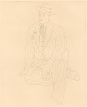 Load image into Gallery viewer, Pinto, Angelo "Striped Suit."