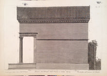 Load image into Gallery viewer, Piranesi, Francesco  "Fianco del Tempio dell’ onore, e della Virtu"