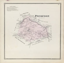 Load image into Gallery viewer, Witmer, A.R.  “Pocopson.” From "Atlas of Chester County"
