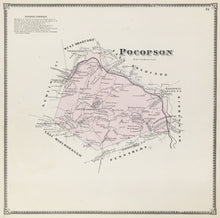 Load image into Gallery viewer, Witmer, A.R.  “Pocopson.” From "Atlas of Chester County"