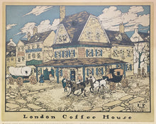 Load image into Gallery viewer, Preston, James  “London Coffee House”  [Front and Market Streets]
