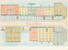 Load image into Gallery viewer, Rae, Julio H. Plate 12.  [South side of Chestnut Street, at top, from the middle of the 700 block to the corner of Eighth Street] color
