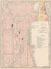 Load image into Gallery viewer, Rand, McNally "Chicago" / "Illinois"