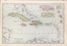 Load image into Gallery viewer, Rand McNally  “West Indies"