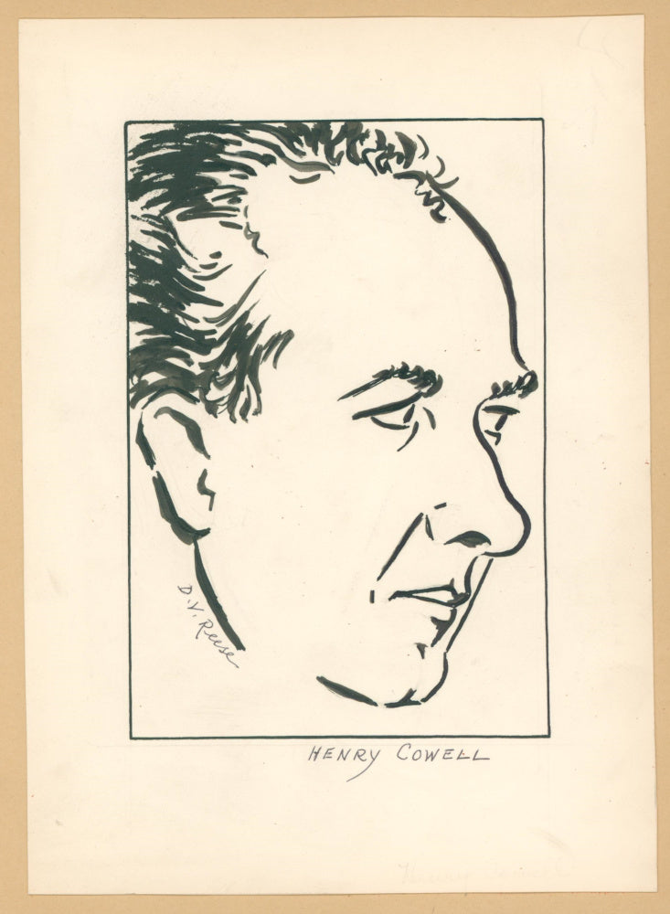 Reese, Dorothy V. “Henry Cowell.” [composer]