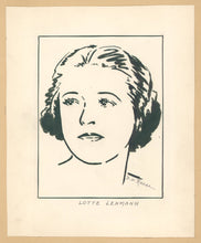 Load image into Gallery viewer, Reese, Dorothy V.  “Lotte Lehmann.”  [soprano]
