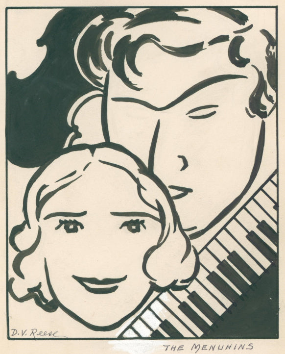 Reese, Dorothy V.  [Yehudi & Hephzibah] “The Menuhins.” [violinist and pianist]