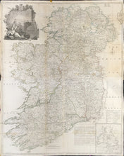 Load image into Gallery viewer, Rocque, John  “A Map of the Kingdom of Ireland, Divided into Provinces Counties and Baronies,…”
