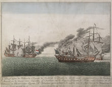 Load image into Gallery viewer, Rooland, A. “De Schlagt tussen de Hollandse Fregatte…en de Engelse Fregatte…den 30 May 1781 op de Hoogale van de Caap St. Marie geschiet is.”
