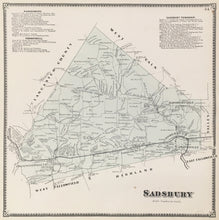 Load image into Gallery viewer, Witmer, A.R.  “Sadsbury.” From "Atlas of Chester County"