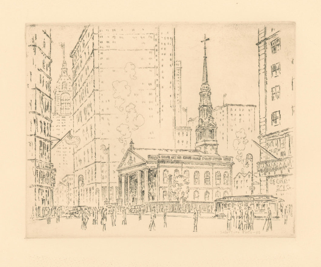 Pinto, Salvatore  [Trinity Church – Broadway and Wall St.]