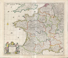 Load image into Gallery viewer, van Schagen, Gerrit “Accuratissima Galliae tabula vulgo Royaume de France”