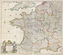 Load image into Gallery viewer, van Schagen, Gerrit “Accuratissima Galliae tabula vulgo Royaume de France”