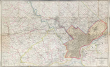 Load image into Gallery viewer, Smith, J.L. "New Map of Philadelphia and Vicinity" 1914