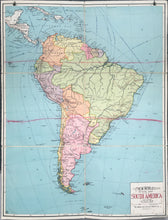 Load image into Gallery viewer, American Geographical Institute &quot;The New World Series of School Maps&quot;

