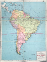 Load image into Gallery viewer, American Geographical Institute "The New World Series of School Maps"