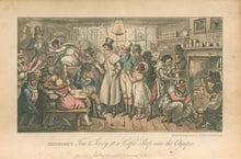 Load image into Gallery viewer, Cruikshank, George and Robert Isaac &quot;Midnight. Tom and Jerry at a Coffee Shop near the Olympic&quot;
