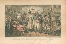 Load image into Gallery viewer, Cruikshank, George and Robert Isaac "Midnight. Tom and Jerry at a Coffee Shop near the Olympic"