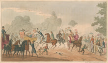 Load image into Gallery viewer, Cruikshank, Isaac, Robert & George.  “Tom & Jerry, Sporting their 'bits of blood' among the Pinks in Rotten Row”