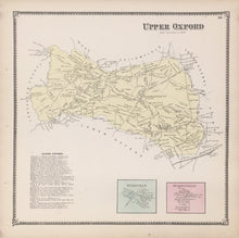 Load image into Gallery viewer, Witmer, A.R.  “Upper Oxford, Homeville, Russelville.” From "Atlas of Chester County"