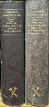 Load image into Gallery viewer, Powell, J.W.  &quot;12th. Annual Report United States Geological Survey.  1890-91 Part I.  Geology. Part II.  Irrigation&quot;
