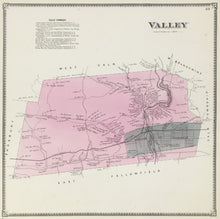 Load image into Gallery viewer, Witmer, A.R.  “Valley.” From "Atlas of Chester County"