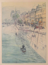 Load image into Gallery viewer, Véder, Eugène “Le quai de Béthune”
