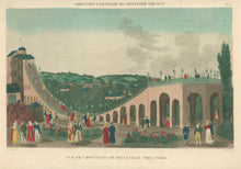Load image into Gallery viewer, Courvoisier "Vue des Montagnes de Belleville près Paris"