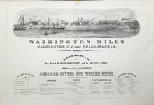 Load image into Gallery viewer, Duval, P.S. & Co.  “Washington Mills Gloucester N.J. near Philadelphia”