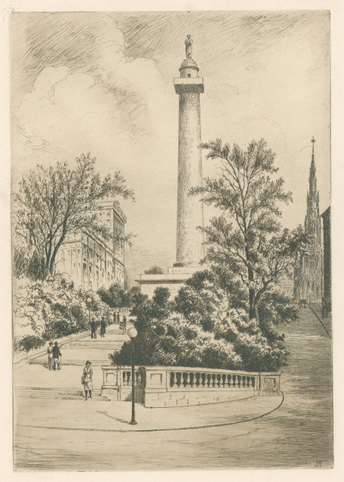 J.F.  [Washington Monument, Mount Vernon neighborhood of Baltimore]