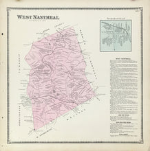 Load image into Gallery viewer, Witmer, A.R.  “West Nantmeal.” From "Atlas of Chester County"