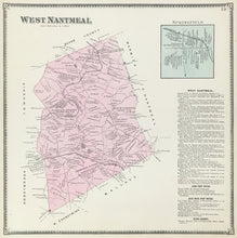 Load image into Gallery viewer, Witmer, A.R.  “West Nantmeal.” From "Atlas of Chester County"
