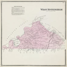 Load image into Gallery viewer, Witmer, A.R.  “West Nottingham.” From "Atlas of Chester County"