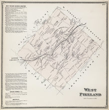 Load image into Gallery viewer, Witmer, A.R.  “West Pikeland.” From "Atlas of Chester County"