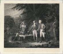 Load image into Gallery viewer, White, John Blake  &quot;Gen. Marion in His Swamp Encampment Inviting a British Officer to Dinner&quot;
