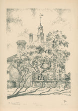 Load image into Gallery viewer, White, Theo Ballou “The Governor’s Palace, Williamsburg”