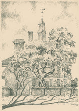 Load image into Gallery viewer, White, Theo Ballou “The Governor’s Palace, Williamsburg”