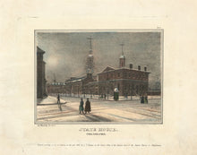 Load image into Gallery viewer, Wild, J.C. “The State House.” From "Views of Philadelphia and its Vicinity"