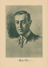 Load image into Gallery viewer, Unattributed.  “Woodrow Wilson.”  From The White House gallery of Official Portraits of the Presidents
