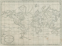 Load image into Gallery viewer, Morse, Jedidiah “Chart Of The World On Mercators Projection.”
